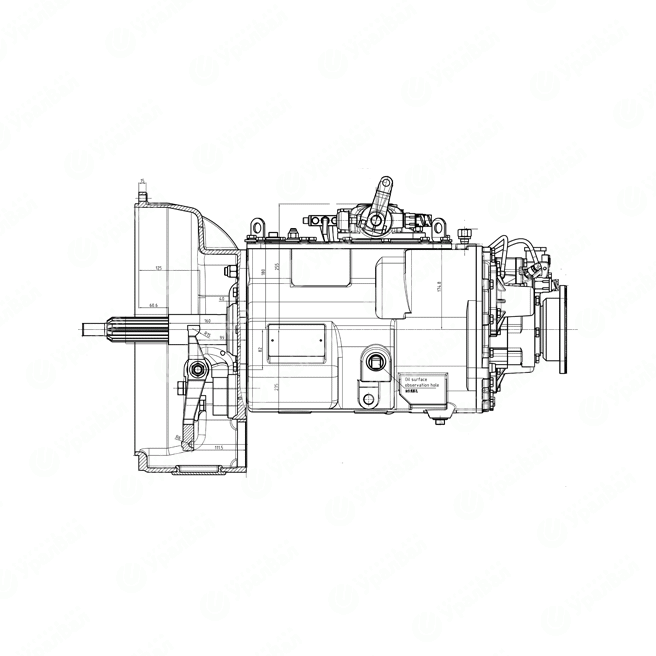 9JS135TA-G18031 Коробка передач МАЗ 9JS135TA-G18031