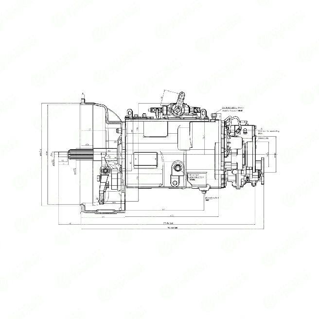 9JS135TA+QH50-G18032 Коробка передач МАЗ 9JS135TA+QH50-G18032