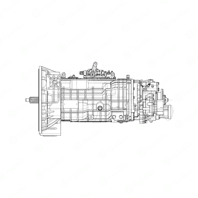 12JSDX240TA-G28848 Коробка передач МАЗ 12JSDX240TA-G28848