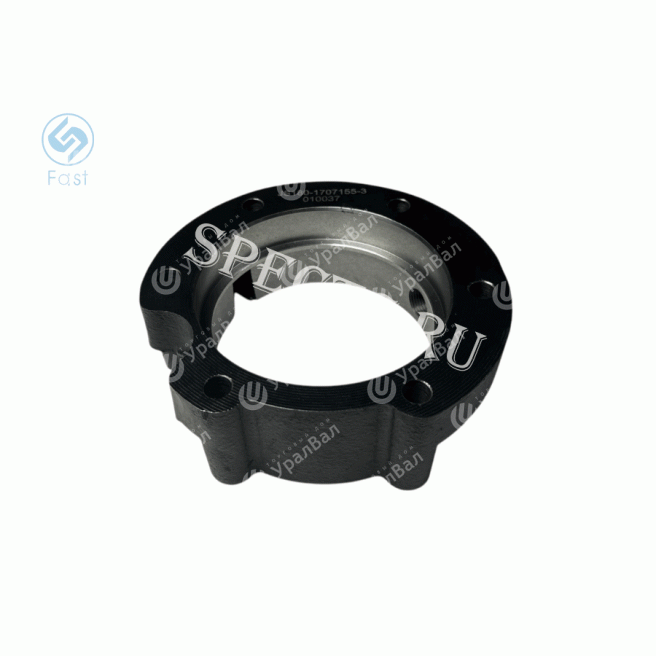 JS180-1707155-3 Крышка подшипника выходного вала демультипликатора (под импульсный датчик) 