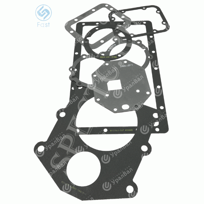 6J70T-1701000 Комплект прокладок КПП 6J70T полный (завод)