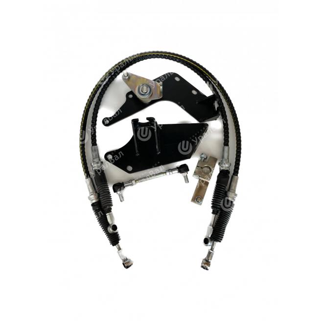 A37.074-002D  Тросовый привод КПП 6DS60T GAZ в сборе