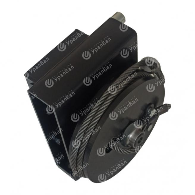 4320-3105838А Редуктор подъема запасного колеса (Лебедка ДЗК) трос 4,025м (Аналог)